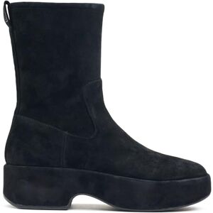 Fitflop F-luma Damenstiefel, Stretch, Wildleder, Halbkeil, Halbschaft, Schwarz, 38 EU Fitflop F-luma Damenstiefel, Stretch, Wildleder, Halbkeil, Halbschaft, Schwarz, 38 EU