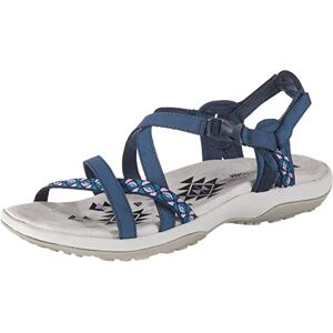 Skechers Damen Reggae Slim Vacay Sandals, Navy Duraleather/Webbing, 40 EU Skechers Damen Reggae Slim Vacay Sandals, Navy Duraleather/Webbing, 40 EU