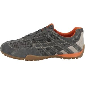 Geox Herren U Snake Original Sneaker, Grau, 44 EU Geox Herren U Snake Original Sneaker, Grau, 44 EU