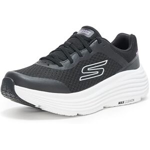 Skechers Damen Max Cushioning Endeavour CANOVA Sneaker, Schwarzer synthetischer weißer Besatz, 37.5 EU Skechers Damen Max Cushioning Endeavour CANOVA Sneaker, Schwarzer synthetischer weißer Besatz, 37.5 EU