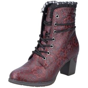 Rieker Damen Schnürstiefel 96030-35 rot Gr. 37 Rieker Damen Schnürstiefel 96030-35 rot Gr. 37