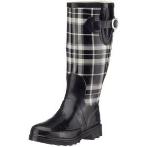 Beck Damen Pepita Gummistiefel, Schwarz, 39 EU Beck Damen Pepita Gummistiefel, Schwarz, 39 EU