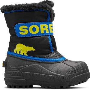 Sorel Snow Commander Boot Schneestiefel, Black/Super Blue, 31 EU Sorel Snow Commander Boot Schneestiefel, Black/Super Blue, 31 EU