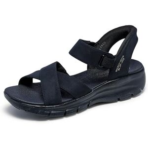Skechers Damen Easy Going Somewhere Sunny Slip-InTurnschuhe, Black Duraleather/Gore, 39 EU Skechers Damen Easy Going Somewhere Sunny Slip-InTurnschuhe, Black Duraleather/Gore, 39 EU