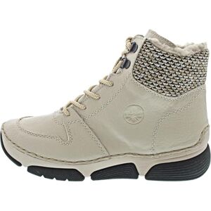 Rieker Damen Schnürstiefel 45955-60 beige Gr. 40 Rieker Damen Schnürstiefel 45955-60 beige Gr. 40