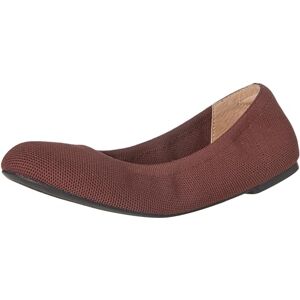 Amazon Essentials Damen Ballerinas aus Strick, Ochsenblutrot, 47 EU Weit Amazon Essentials Damen Ballerinas aus Strick, Ochsenblutrot, 47 EU Weit