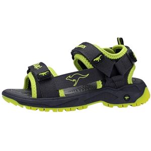 KangaROOS K-AS Jamie Jugendliche Sandalen, Schwarz, 38 KangaROOS K-AS Jamie Jugendliche Sandalen, Schwarz, 38