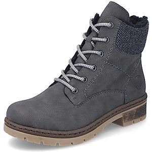 Rieker Damen Schnürstiefeletten Y7424, Frauen Stiefeletten,Kurzstiefel,uebergangsschuhe,uebergangsstiefel,Chukka Boots,Boots,grau (45),39 EU / 6 UK Rieker Damen Schnürstiefeletten Y7424, Frauen Stiefeletten,Kurzstiefel,uebergangsschuhe,uebergangsstiefel,Chukka Boots,Boots,grau (45),39 EU / 6 UK