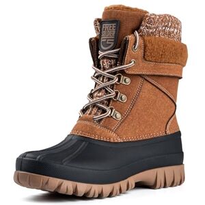 FREE SOLDIER Wasserdichte Winter-Schneestiefel für Frauen Outdoor-Mode Entenstiefel Komfortabel Isoliert FREE SOLDIER Wasserdichte Winter-Schneestiefel für Frauen Outdoor-Mode Entenstiefel Komfortabel Isoliert