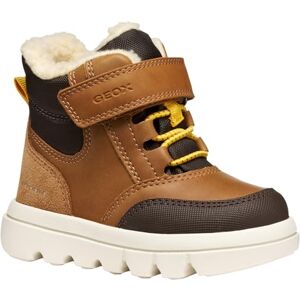 Geox BABY B WILLABOOM BOY B ABX ANKLE BOOTS TOBACCO/DK BROWN 25_EU Geox BABY B WILLABOOM BOY B ABX ANKLE BOOTS TOBACCO/DK BROWN 25_EU