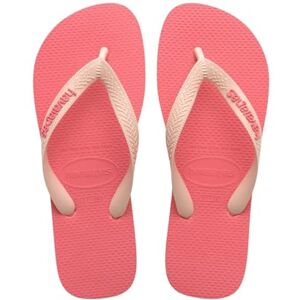 Havaianas Top Logo Pop Up Unisex FlipFlop Pink Porcelain 35 EU Havaianas Top Logo Pop Up Unisex FlipFlop Pink Porcelain 35 EU