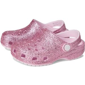 Crocs Unisex Kinder Classic Chunky Glitter Clog T Holzschuh, Pink Milk, 24 EU Crocs Unisex Kinder Classic Chunky Glitter Clog T Holzschuh, Pink Milk, 24 EU