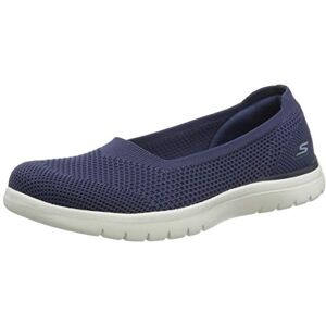 Skechers Damen On-the-go Flex Wonderous Pumps, Navy Textile Trim, 41 EU Skechers Damen On-the-go Flex Wonderous Pumps, Navy Textile Trim, 41 EU