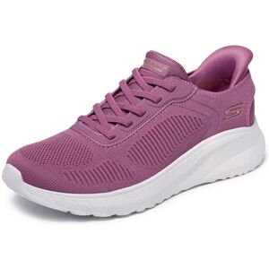 Skechers Damen Bobs Squad Chaos Current Muse Slip-InTurnschuhe, Dark Rose Textile, 39 EU Skechers Damen Bobs Squad Chaos Current Muse Slip-InTurnschuhe, Dark Rose Textile, 39 EU