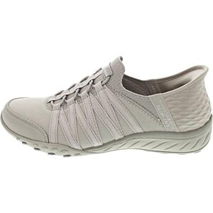 Skechers Damen Breathe Easy-Roll with Me Sneakers, Taupe Ripstop/Knit, 37 EU Skechers Damen Breathe Easy-Roll with Me Sneakers, Taupe Ripstop/Knit, 37 EU