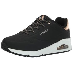 Skechers Damen UNO-Shimmer Away Sneaker, Schwarz/Weiß, 40 EU Skechers Damen UNO-Shimmer Away Sneaker, Schwarz/Weiß, 40 EU