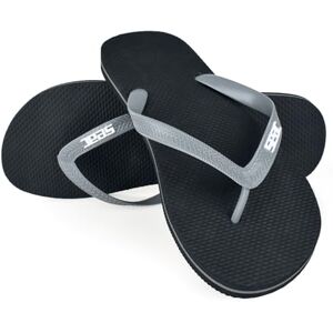 SEAC Ohau, Gummi-Zehentrenner für Meer, Pool, Strand und Boot, schwarz/grau, 45/46 SEAC Ohau, Gummi-Zehentrenner für Meer, Pool, Strand und Boot, schwarz/grau, 45/46