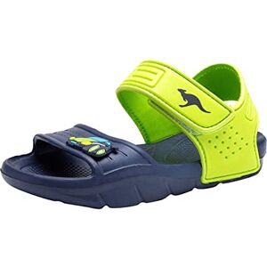 KangaROOS Unisex Kinder Kangaswim Ii Sandale, Dk Navy Lime, 33 EU KangaROOS Unisex Kinder Kangaswim Ii Sandale, Dk Navy Lime, 33 EU