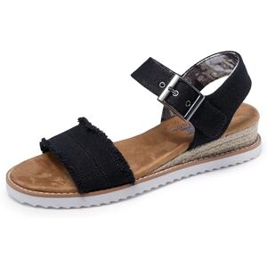 Skechers Desert Kiss-Adobe Princess Damen-Sandalen, Schwarz, 40 EU Skechers Desert Kiss-Adobe Princess Damen-Sandalen, Schwarz, 40 EU