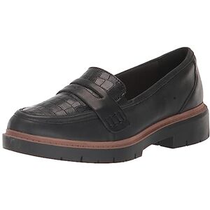 Clarks Westlynn Ayla Damen-Schlupfschuh, Schwarz Leder, 40 EU Clarks Westlynn Ayla Damen-Schlupfschuh, Schwarz Leder, 40 EU