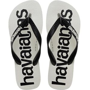 Havaianas Top Logomania 2 Unisex FlipFlop White / Black / White 43 EU Havaianas Top Logomania 2 Unisex FlipFlop White / Black / White 43 EU