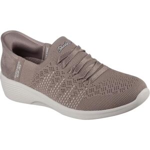 Skechers Damen Arya Swiftly Slip-InTurnschuhe, Dark Taupe Knit, 37 EU Skechers Damen Arya Swiftly Slip-InTurnschuhe, Dark Taupe Knit, 37 EU