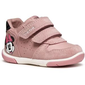 Geox Baby B ZAPITO Girl First Steps Antique Rose/Black 26_EU Geox Baby B ZAPITO Girl First Steps Antique Rose/Black 26_EU