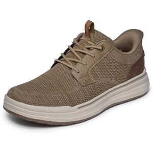 Skechers Herren Sterling Ramone Slip-InTurnschuhe, Taupe Knitted Mesh, 44 EU Skechers Herren Sterling Ramone Slip-InTurnschuhe, Taupe Knitted Mesh, 44 EU