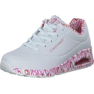 Skechers UNO-Loving Love 155506-WRPK, Womens Sneakers, White, 37 EU Skechers UNO-Loving Love 155506-WRPK, Womens Sneakers, White, 37 EU