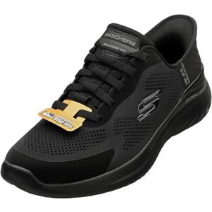 Skechers Herren Bounder 2.0 Emerged Slip-InTurnschuhe, Black Mesh/Synthetic, 44 EU Skechers Herren Bounder 2.0 Emerged Slip-InTurnschuhe, Black Mesh/Synthetic, 44 EU
