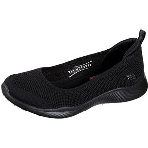 Skechers Damen Microburst 2.0 Be Iconic Trainers, Black Stretch Fit Knit Skimmmer, 37.5 EU Weit Skechers Damen Microburst 2.0 Be Iconic Trainers, Black Stretch Fit Knit Skimmmer, 37.5 EU Weit