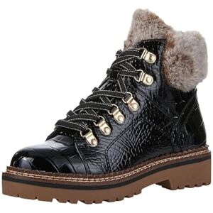 Tamaris Damen Warmfutter Stiefel Vegan; BLACK CROCO, EU 41 Tamaris Damen Warmfutter Stiefel Vegan; BLACK CROCO, EU 41