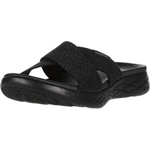 Skechers Damen On-the-go 600 Glistening Schiebe-Sandalen, Schwarz, 42 EU Skechers Damen On-the-go 600 Glistening Schiebe-Sandalen, Schwarz, 42 EU