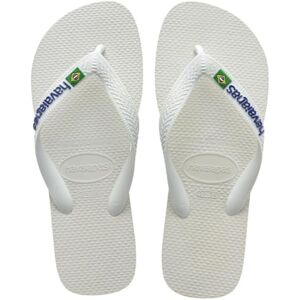 Havaianas Brasil Logo (Mini Me) Unisex Kinder Flipflop White 29 EU Havaianas Brasil Logo (Mini Me) Unisex Kinder Flipflop White 29 EU