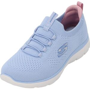 Skechers Damen Summits Top Player Turnschuhe, Light Blue Knit/Multi Trim, 39 EU Skechers Damen Summits Top Player Turnschuhe, Light Blue Knit/Multi Trim, 39 EU