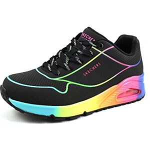 Skechers Damen UNO-Pop of Sunshine Sneaker, Schwarz/Multi, 39 EU Skechers Damen UNO-Pop of Sunshine Sneaker, Schwarz/Multi, 39 EU