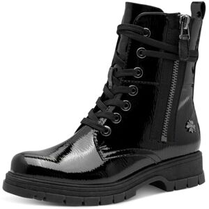MARCO TOZZI by Guido Maria Kretschmer Damen Stiefeletten zum Schnüren mit Reißverschluss Bequem, Schwarz (Black Patent), 37 EU MARCO TOZZI by Guido Maria Kretschmer Damen Stiefeletten zum Schnüren mit Reißverschluss Bequem, Schwarz (Black Patent), 37 EU