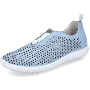 Rieker Damen Slipper 52866, Frauen Slip On,Schlupfschuhe,schluepfschuhe,Slip-ons,freitzeitschuhe,offener einschlupf,Mokassins,blau (10),41 EU / 7.5 UK Rieker Damen Slipper 52866, Frauen Slip On,Schlupfschuhe,schluepfschuhe,Slip-ons,freitzeitschuhe,offener einschlupf,Mokassins,blau (10),41 EU / 7.5 UK