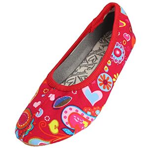 Beck Mädchen Fantasy Gymnastikschuhe, Rot, 34 EU Beck Mädchen Fantasy Gymnastikschuhe, Rot, 34 EU