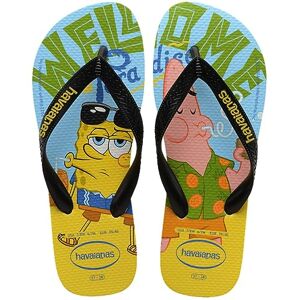 Havaianas Top Spongebob Unisex FlipFlop White/Black 33 EU Havaianas Top Spongebob Unisex FlipFlop White/Black 33 EU