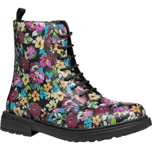 Geox JUNIOR J ECLAIR GIRL BIKER/AMPHIBIANS BOOTS BLACK/MULTICOLOR 30_EU Geox JUNIOR J ECLAIR GIRL BIKER/AMPHIBIANS BOOTS BLACK/MULTICOLOR 30_EU