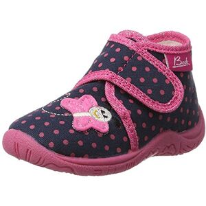 Beck Mädchen Jolly Hohe Hausschuhe, Blau, 19 EU Beck Mädchen Jolly Hohe Hausschuhe, Blau, 19 EU