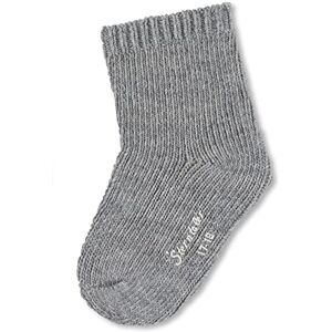 Sterntaler Baby- und Kindersocken Unisex – warme Wollsocken aus Baumwolle-Wolle-Mix – strapazierfähig und pflegeleicht – silber mel., Größe 30 Sterntaler Baby- und Kindersocken Unisex – warme Wollsocken aus Baumwolle-Wolle-Mix – strapazierfähig und pflegeleicht – silber mel., Größe 30