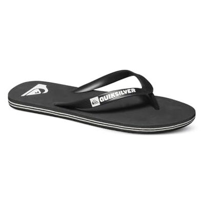 Quiksilver Herren Molokai Sandale, Black Black White, 41 EU Quiksilver Herren Molokai Sandale, Black Black White, 41 EU