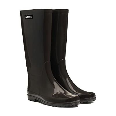 Aigle Women's Eliosa Rain Boot, Cocoa, 37 EU Aigle Women's Eliosa Rain Boot, Cocoa, 37 EU