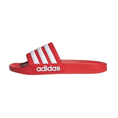 Adidas Unisex Adilette Shower Slides Slipper, Vivid Red / Cloud White / Vivid Red, 42 EU Adidas Unisex Adilette Shower Slides Slipper, Vivid Red / Cloud White / Vivid Red, 42 EU