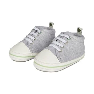 Sterntaler Baby Schuhe Rexi Baby Sneaker mit elastischen Schnürsenkeln und rutschfester Sohle Kleinkind Sommer Schuhe für Jungen, mittelgrau, Größe 22 Sterntaler Baby Schuhe Rexi Baby Sneaker mit elastischen Schnürsenkeln und rutschfester Sohle Kleinkind Sommer Schuhe für Jungen, mittelgrau, Größe 22