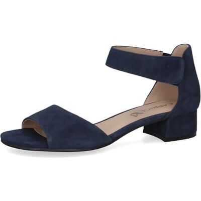 CAPRICE Damen Sandalen mit Absatz aus Leder mit Riemchen CAPRICE Damen Sandalen mit Absatz aus Leder mit Riemchen