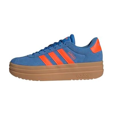 Adidas Damen VL Court Bold Shoes, ray Blue/Impact orange/Gum 3, 40 EU Adidas Damen VL Court Bold Shoes, ray Blue/Impact orange/Gum 3, 40 EU