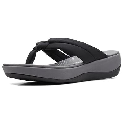 Clarks Damen Arla Kaylie Flipflop, Textil Schwarz, 40 EU Lässige Sandalen Clarks Damen Arla Kaylie Flipflop, Textil Schwarz, 40 EU Lässige Sandalen